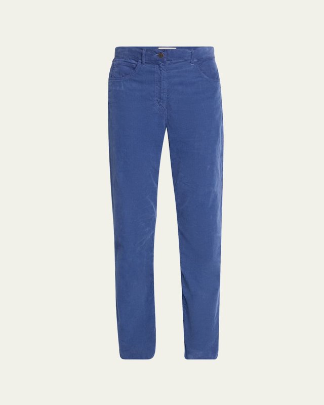 Tarley Corduroy Straight Leg Pants
